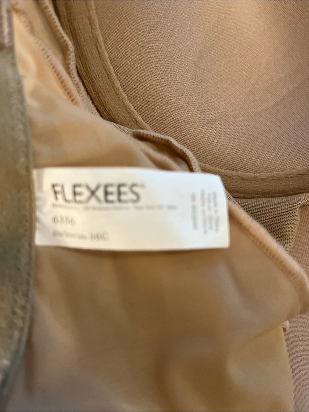 Flexees Nude Underwire Shaping Bodysuit - Picture 7 of 8